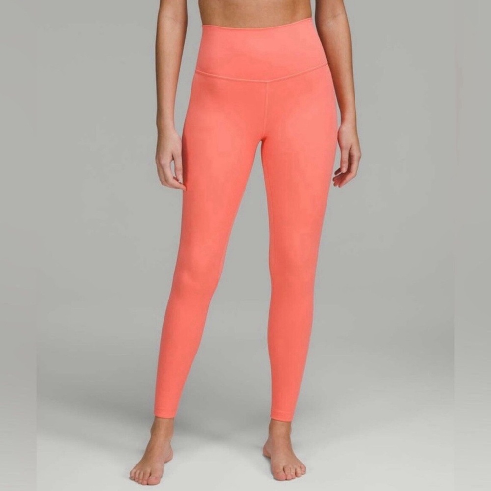 Sherbet orange Aglin 28” leggings